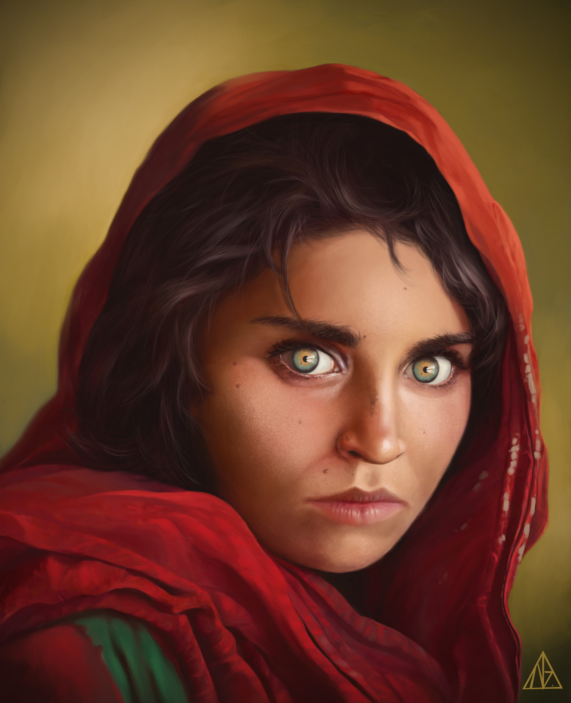 ArtStation - Afganian Girl