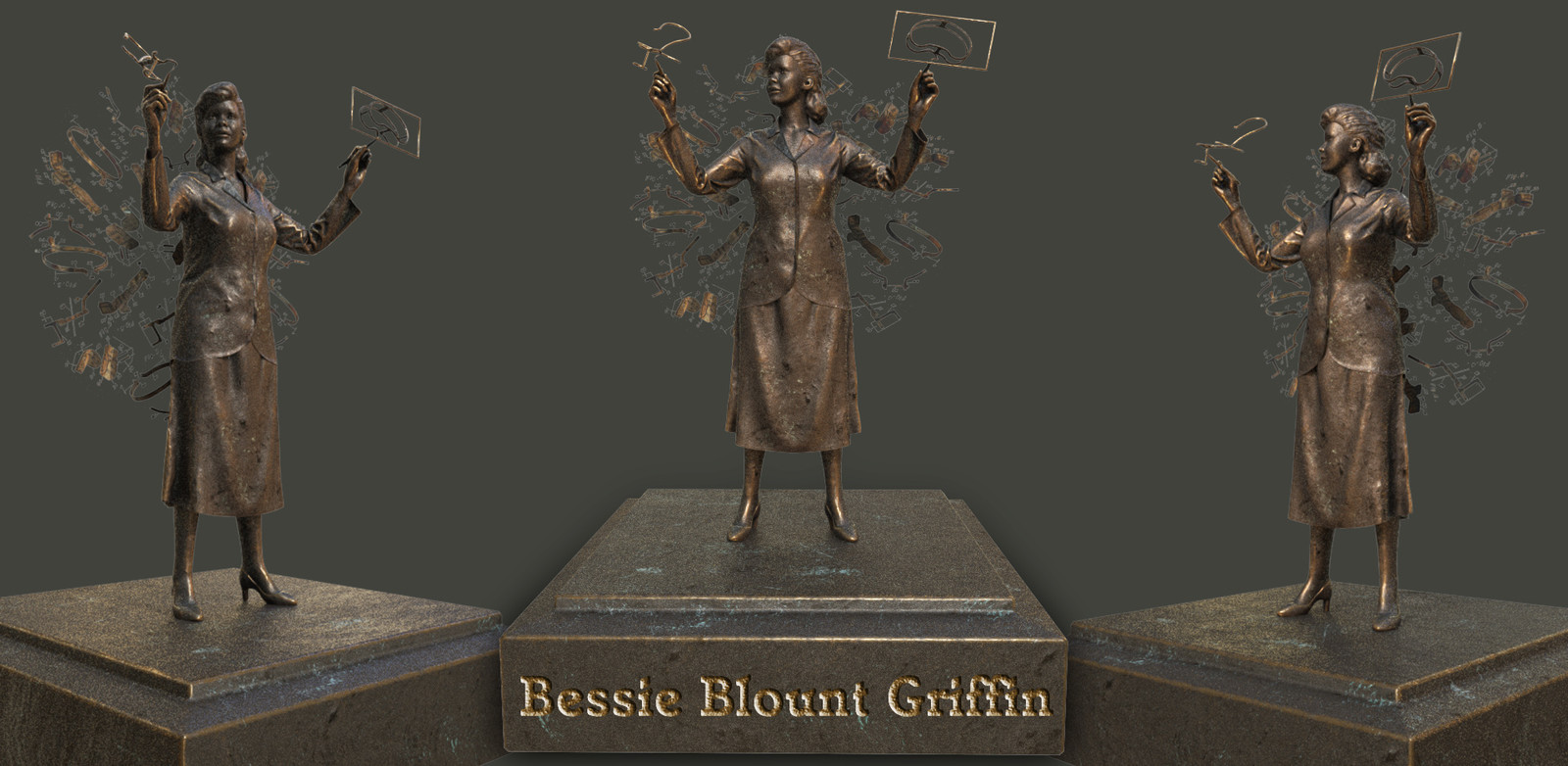 Bessie Blount Griffin, inventor &amp; physical therapist. 