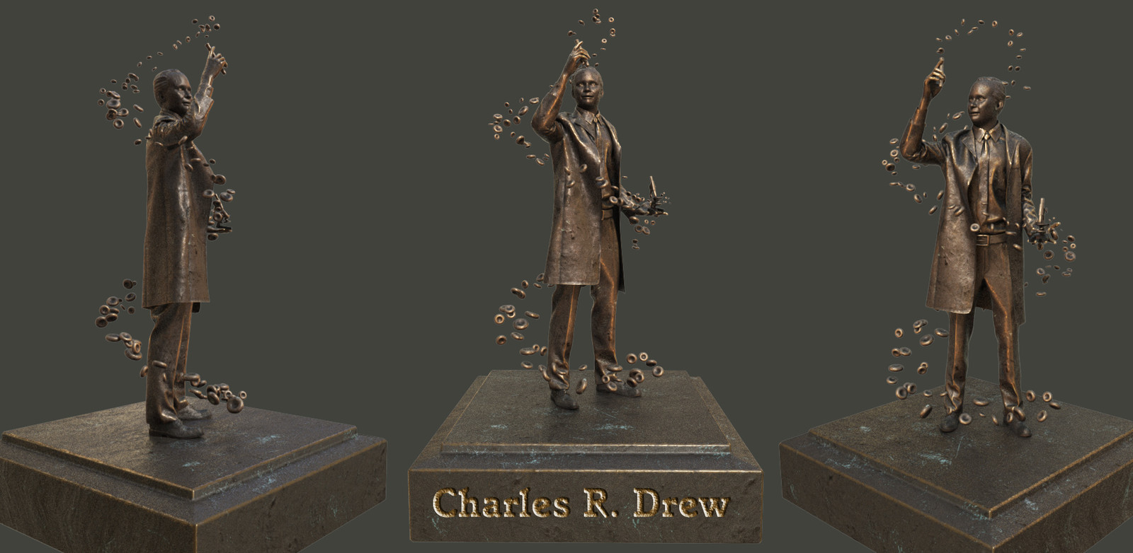 Charles Drew, physician &amp; pioneer of blood preservation methods. 