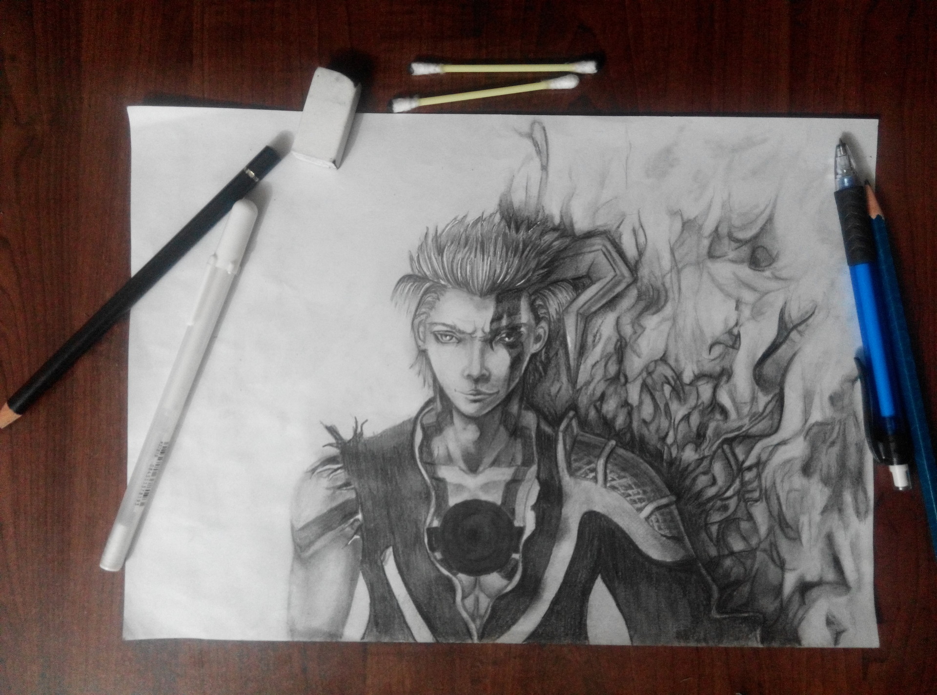 Artstation Ichigo Kurosaki Half Hollow Final Form Fanart Taran Saini