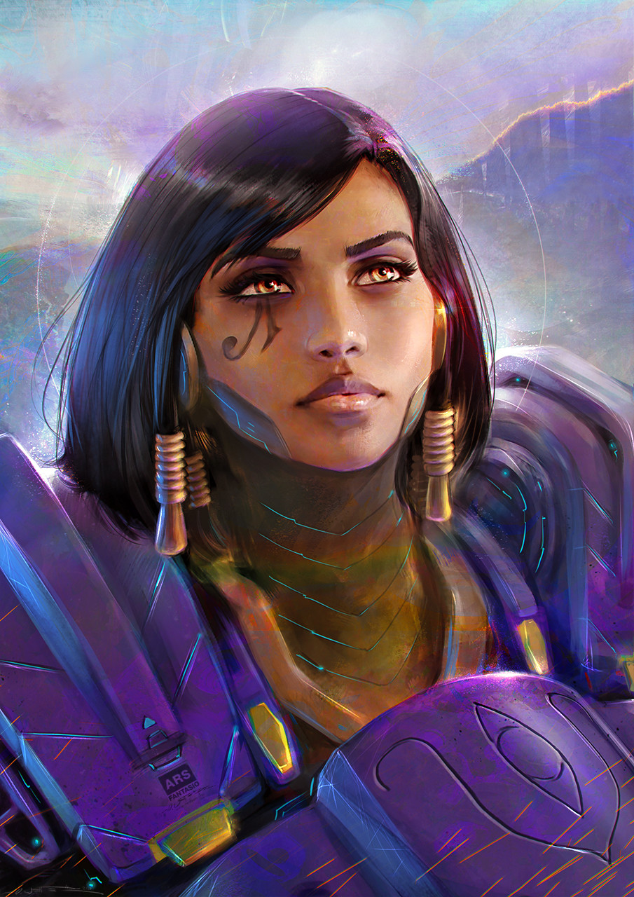 Pharah - Overwatch Portrait