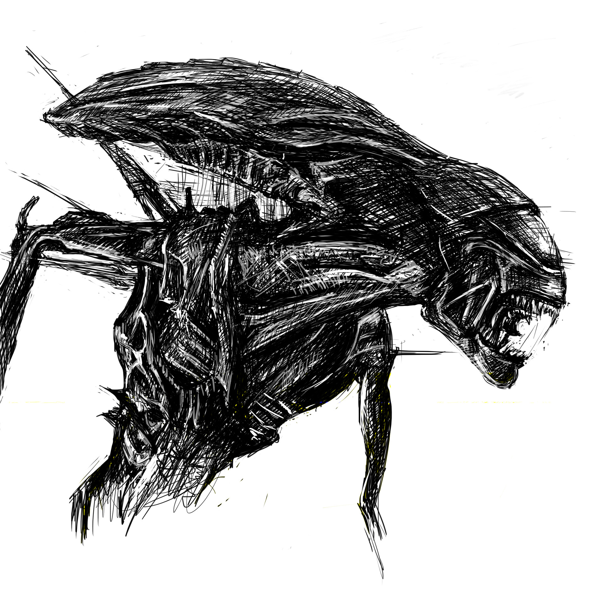 Artstation Alien Queen Chara Taliadorou