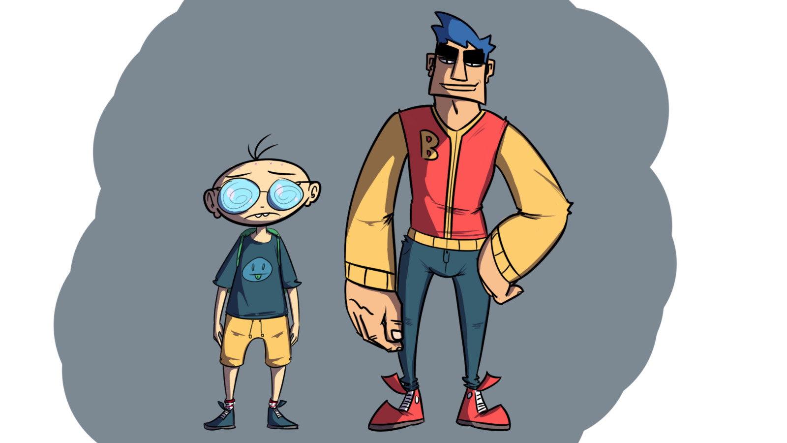 Eggbert and Hunk
