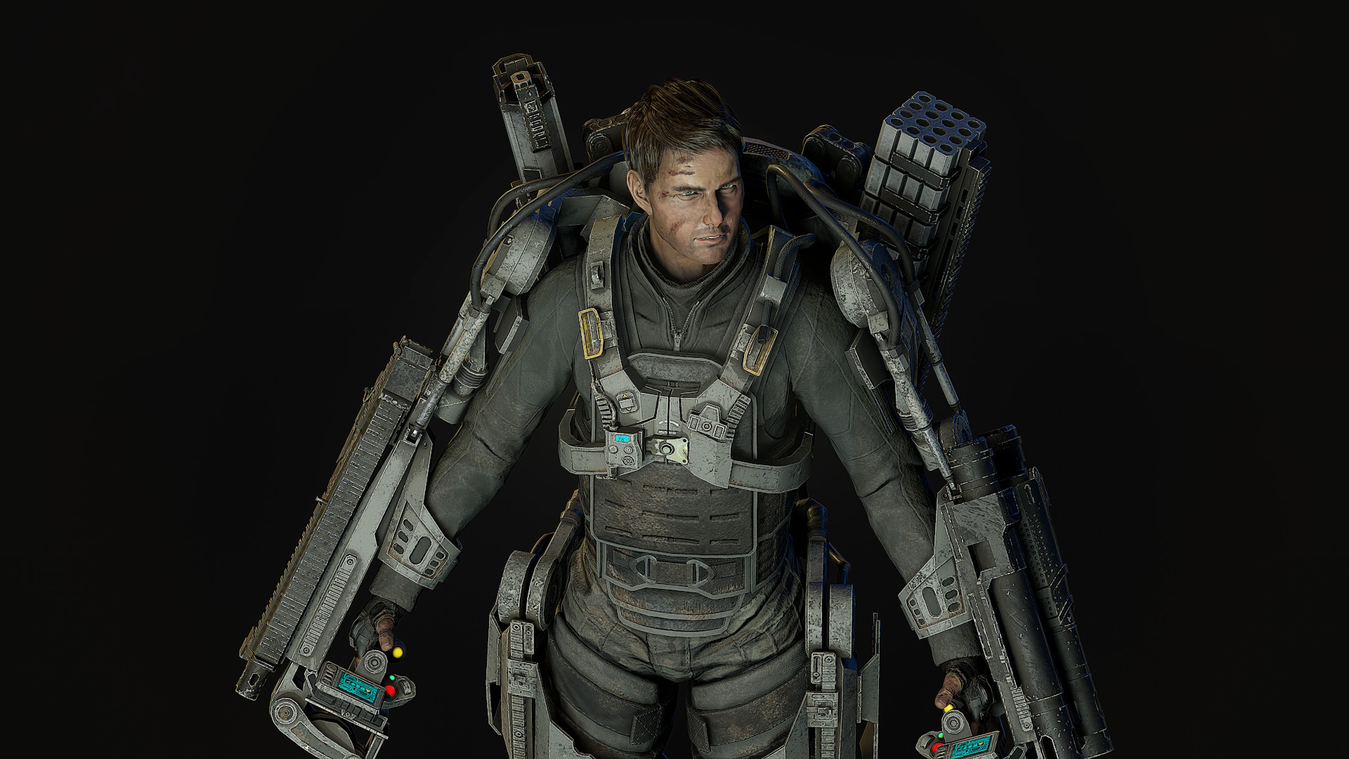 Artstation Edge Of Tomorrow Tom Cruise Exosuit Final William