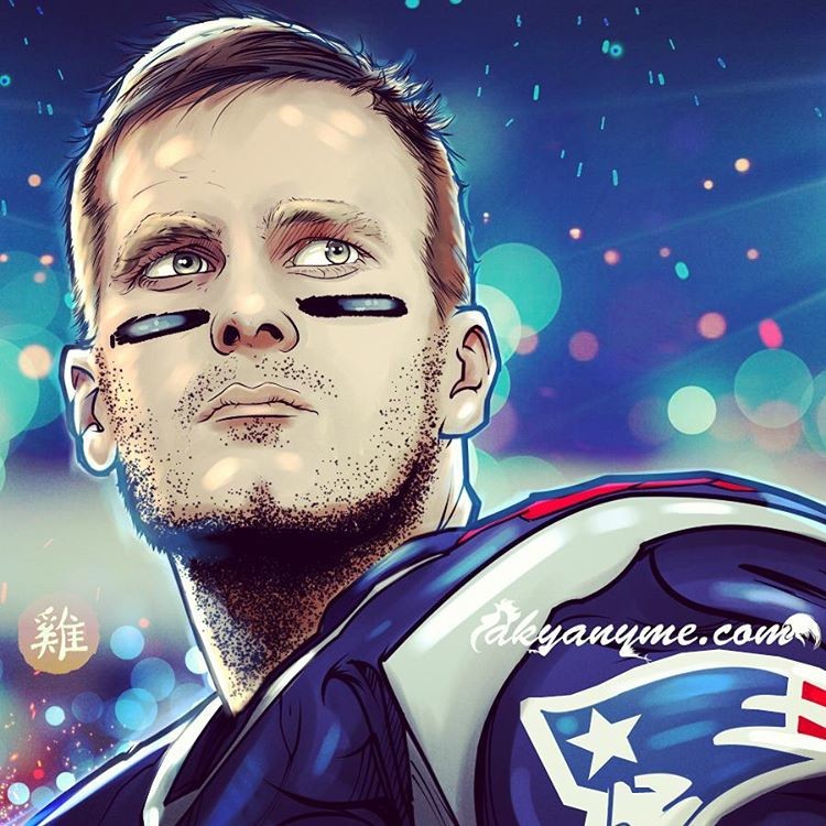 Tom Brady' Poster by gillpa | Displate