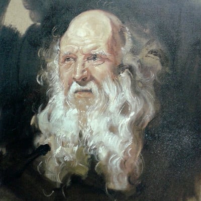 portrait of an old man