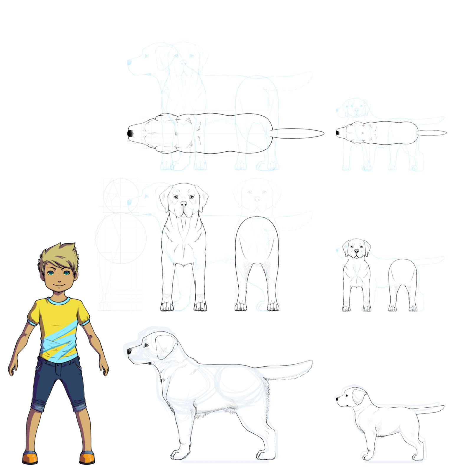 Player pet turn-around reference