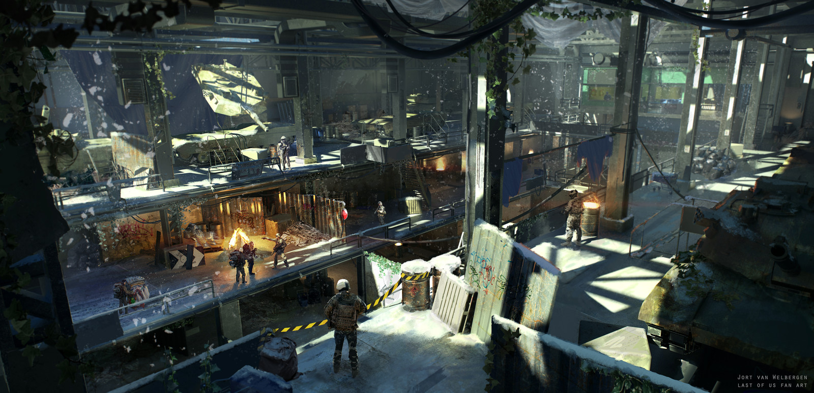 Abandoned Tank Factory