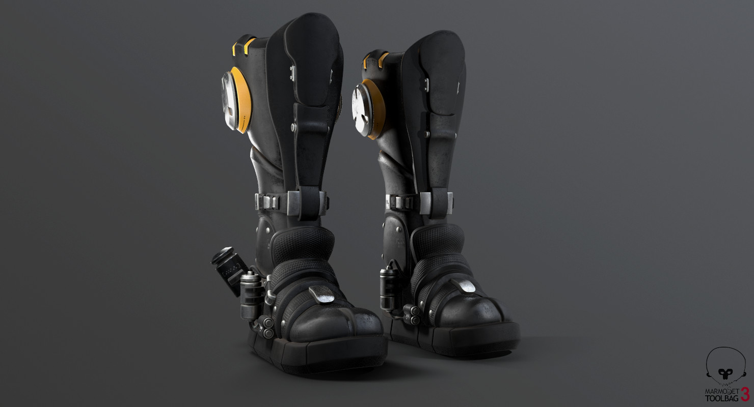 Futuristic combat boots outlet