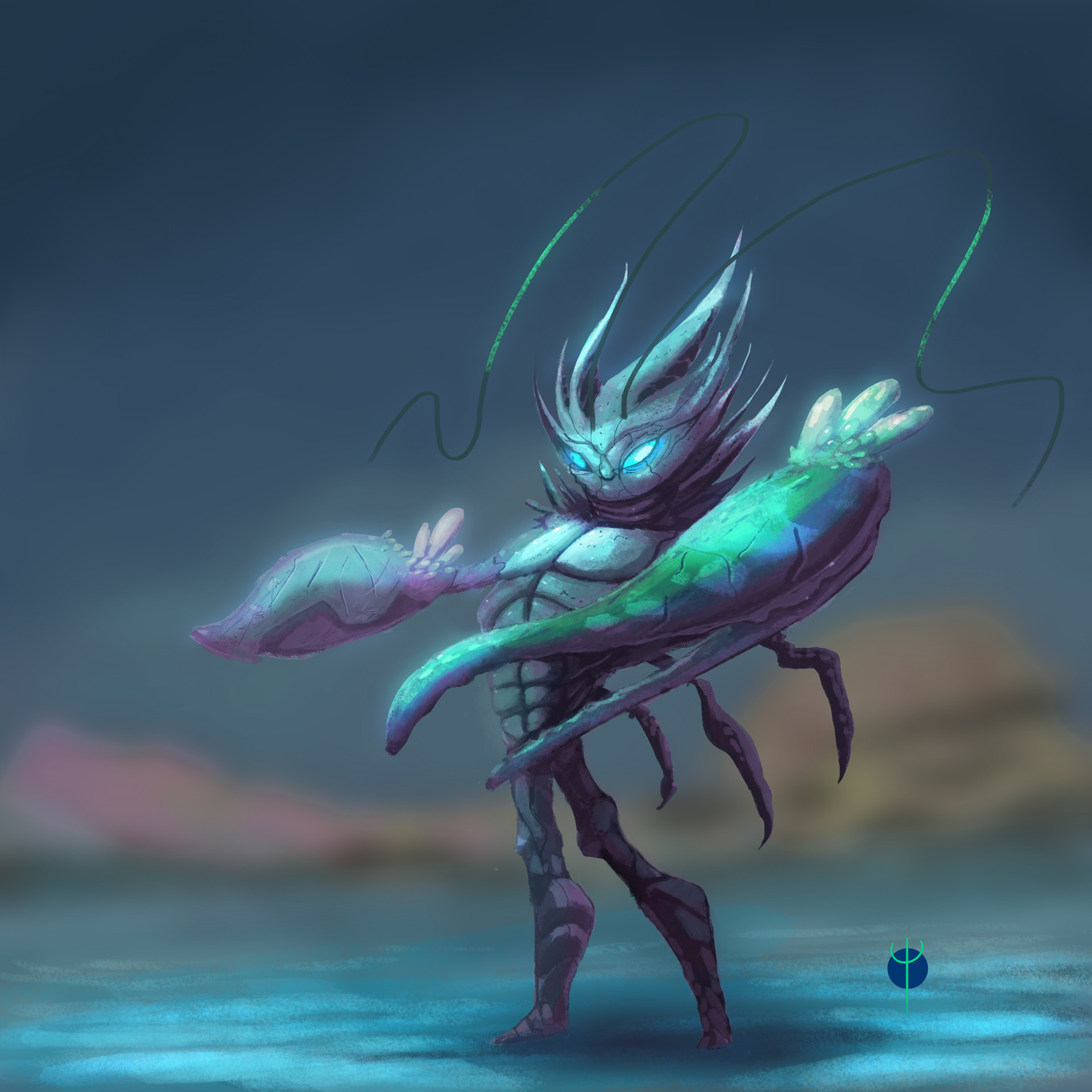 ArtStation Crab warrior