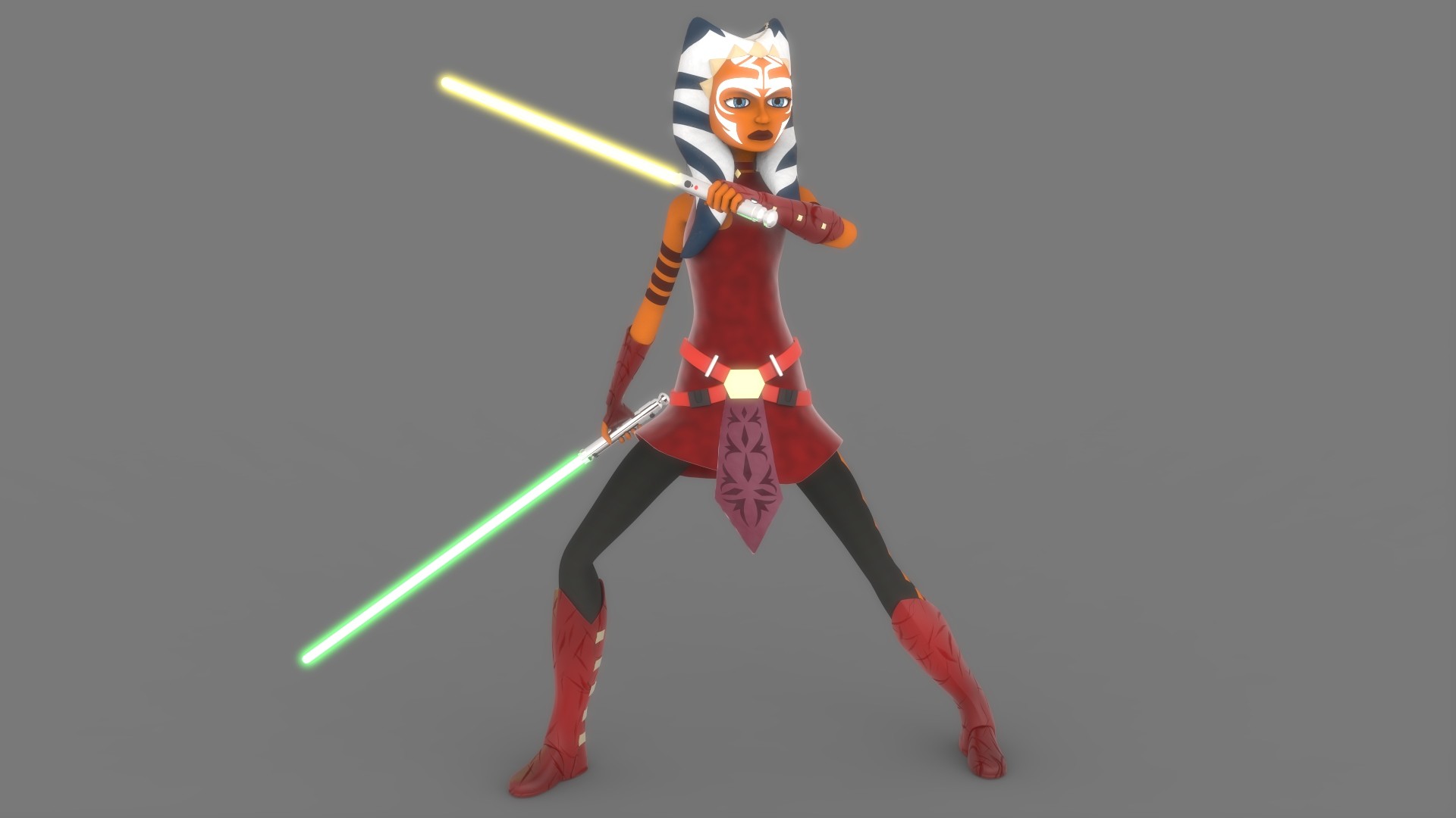 Marco Loreto Ahsoka Tano 3d viewer is not available. marco loreto ahsoka tano