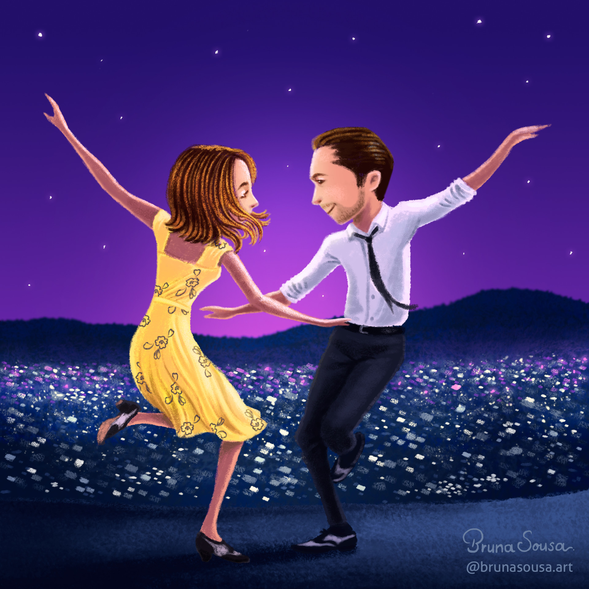 Artstation Fan Art La La Land