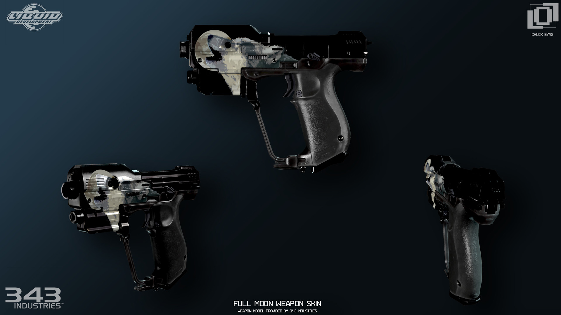 Artstation Lone Wolf Weapon Skin Chuck Byas