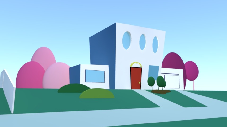 Powder puff girls house sale