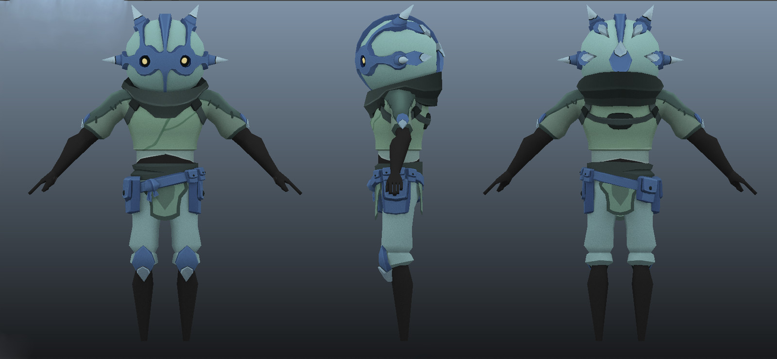 I called this one "Sphere-head." I don't actually know what it's name wound up being in game. 