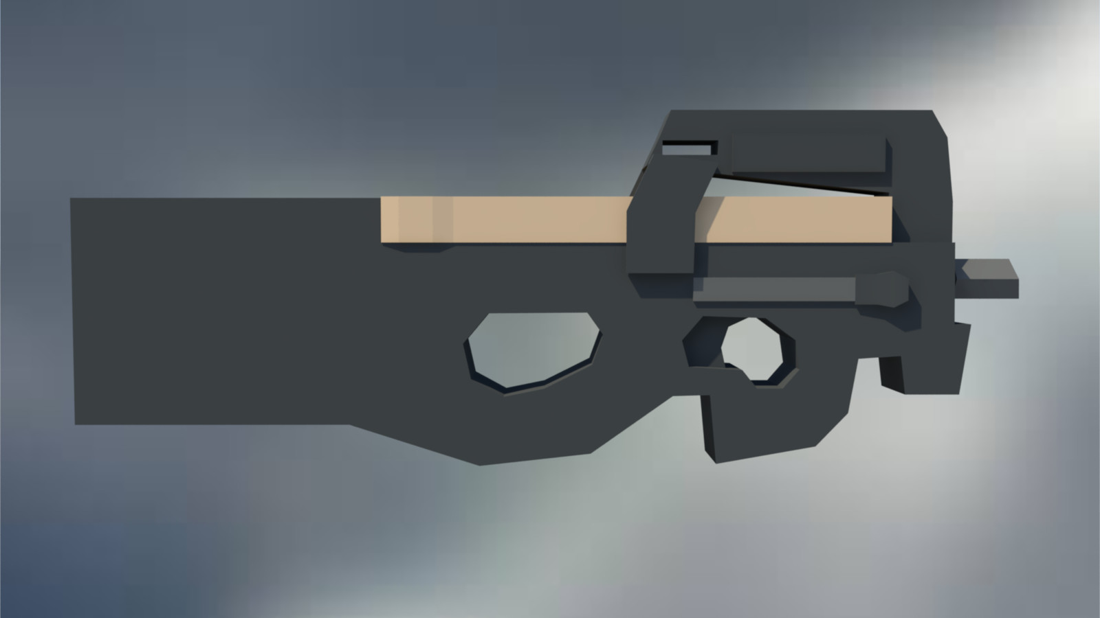 Чертеж p90 из картона - 89 фото