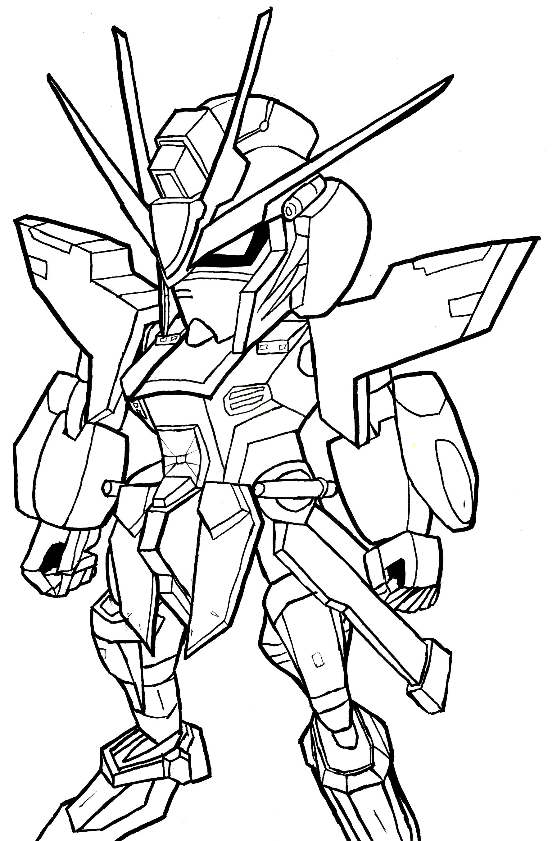 Artstation - Gundam (Strike Freedom)