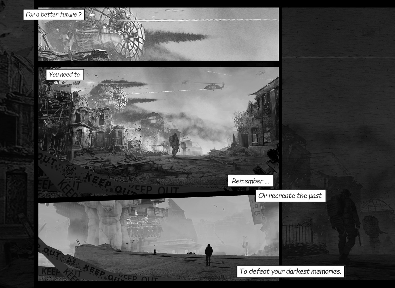 one page comic