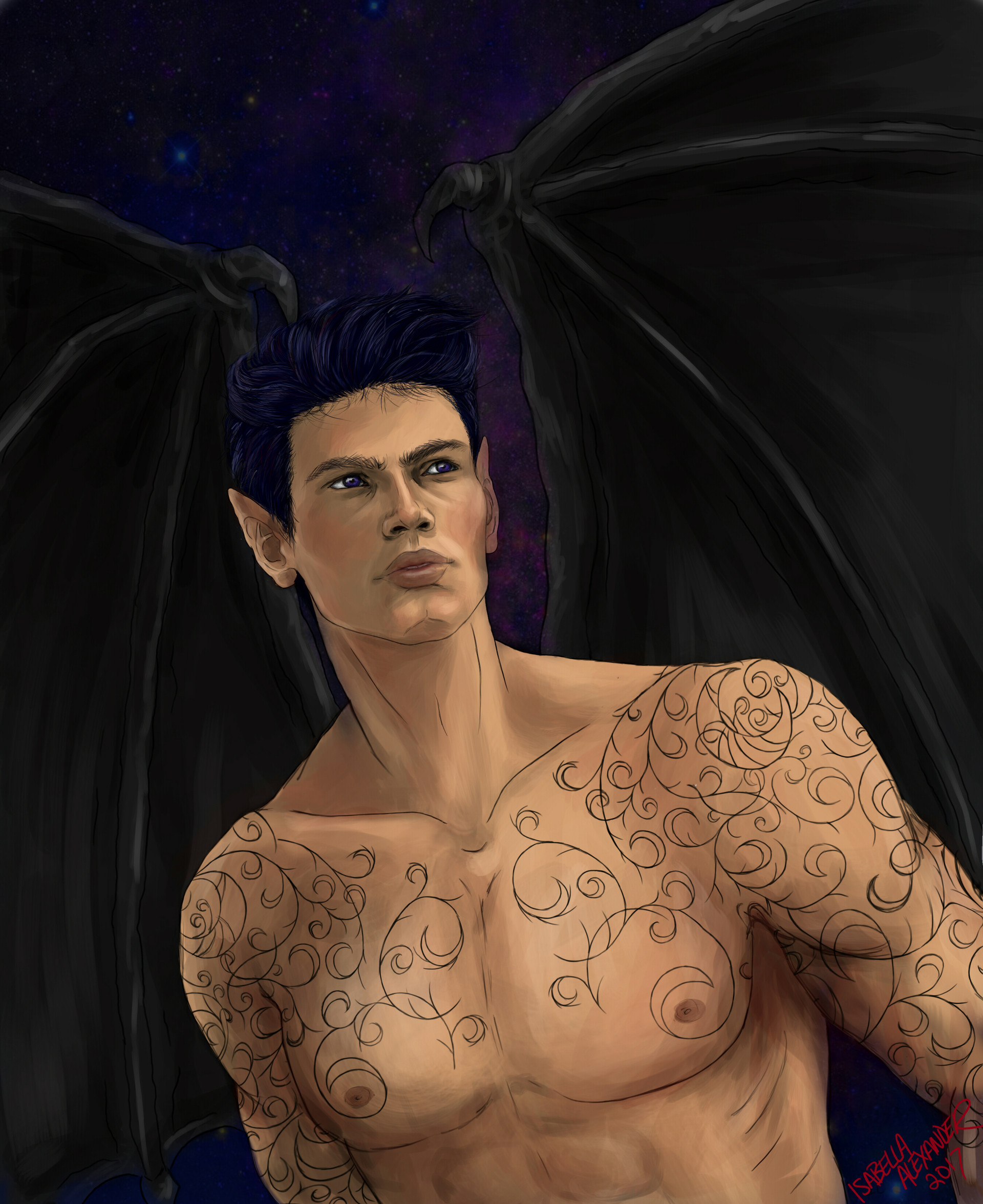 Artstation Rhysand High Lord Of The Night Court Isabella Alexander Episode 47 online for free in hd. high lord of the night court isabella