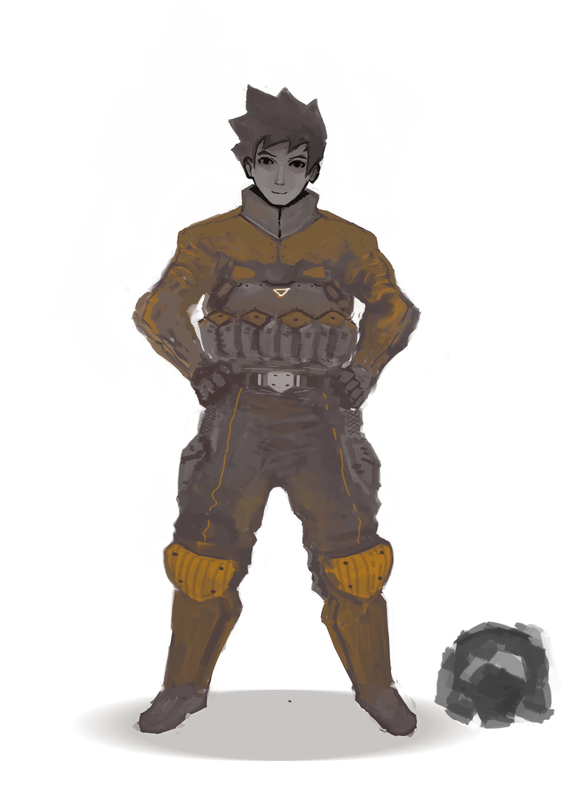 ArtStation - random pilot sketch