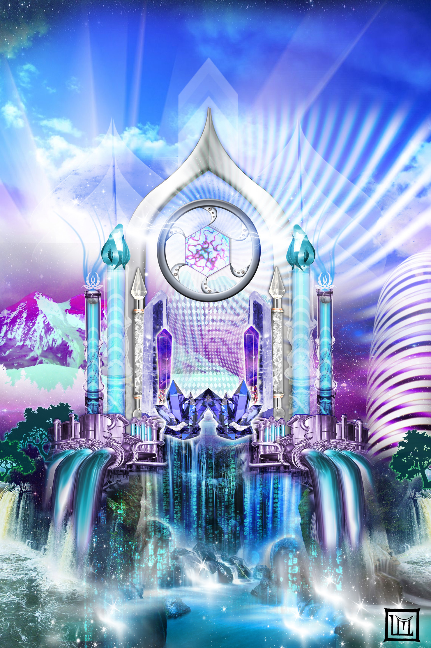 Louisa Firethorne Atlantis Portal Shield