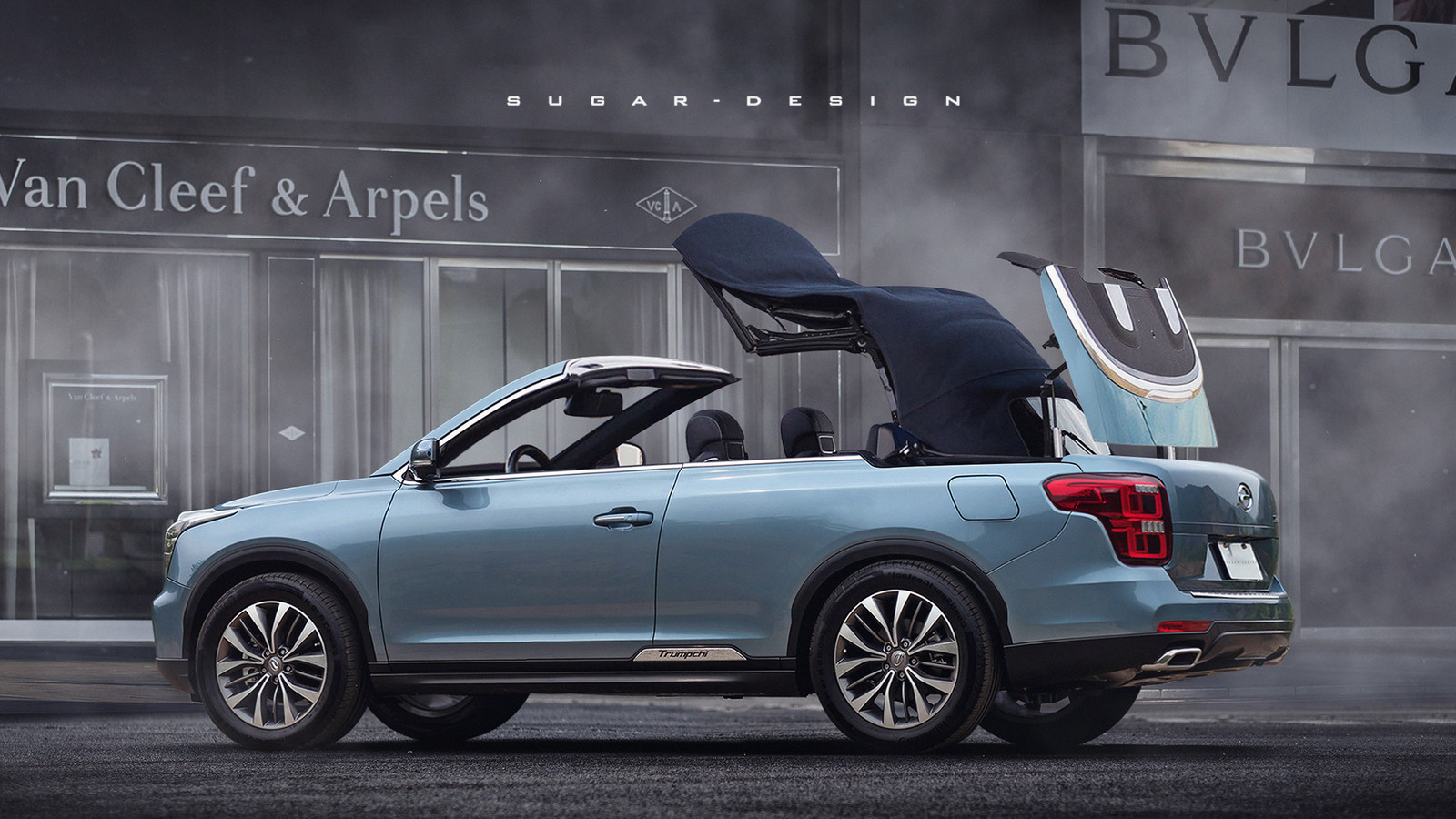 GAC Trumpchi GS8 Cabrio 