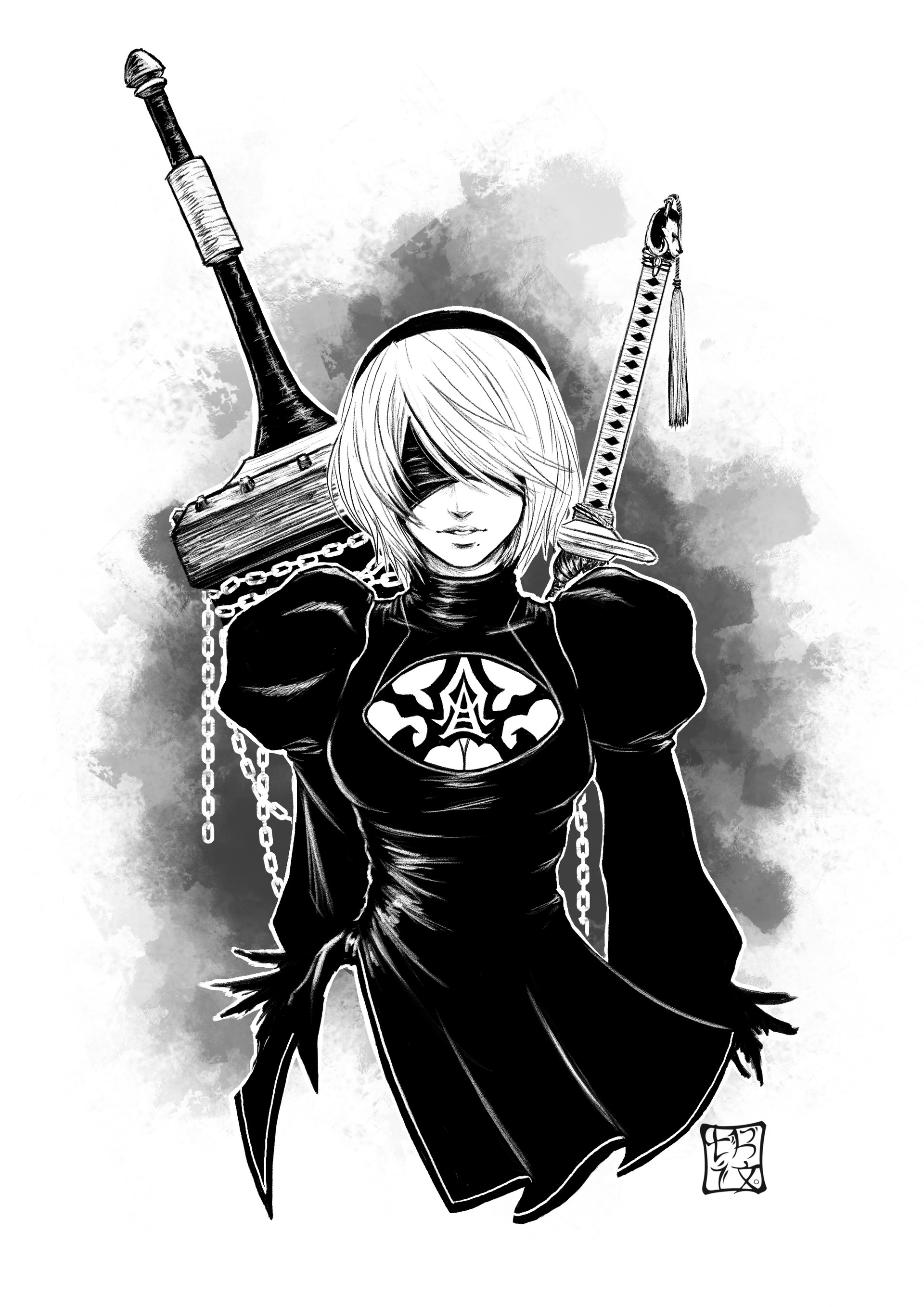 Trixia Quinzon - Nier: Automata - 2B