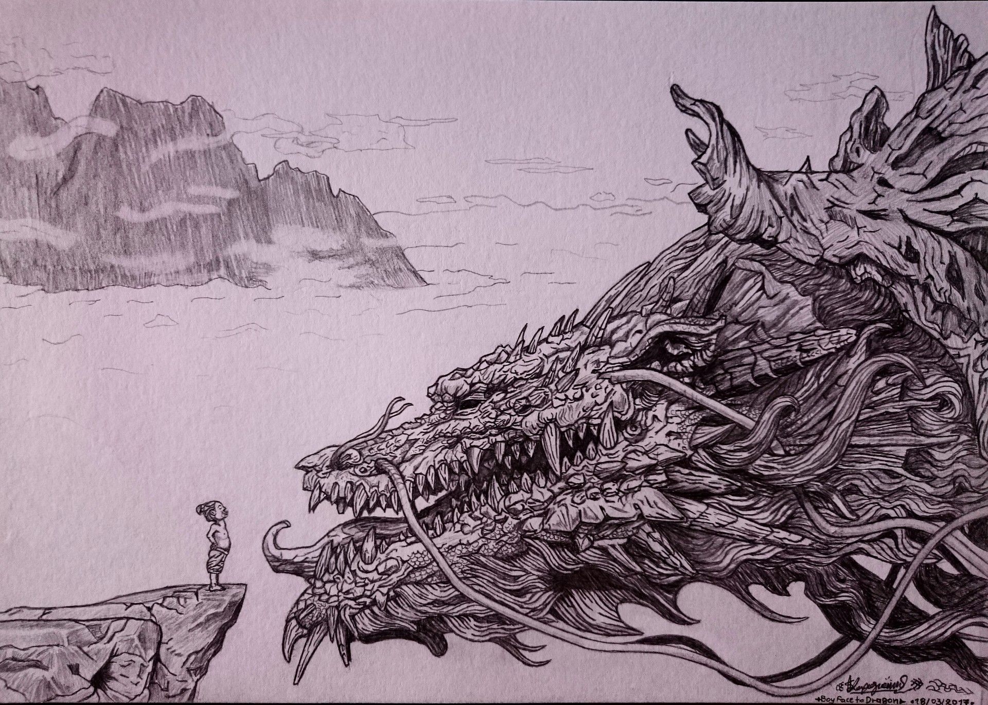 Kwstas Karagiannhs Chinese Dragon