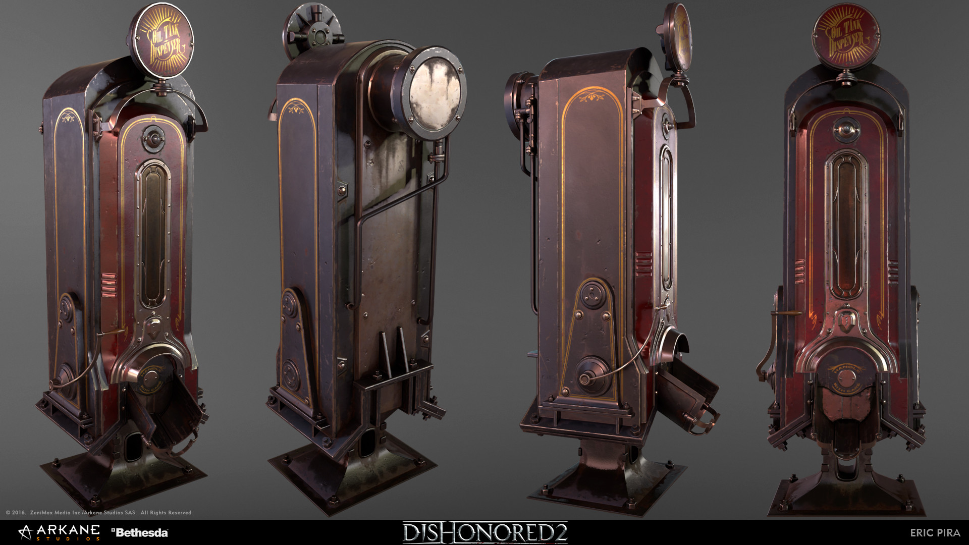 ArtStation - Whale oil dispenser Dishonored 2