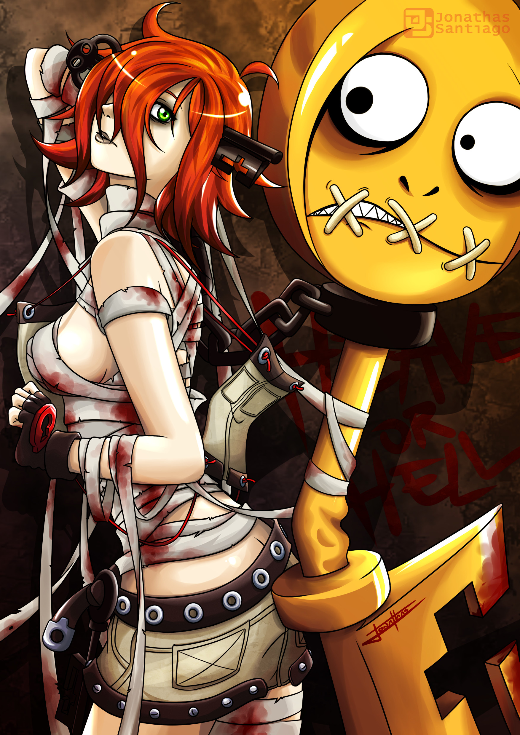 Artstation A B A Guilty Gear Jonathas Santiago