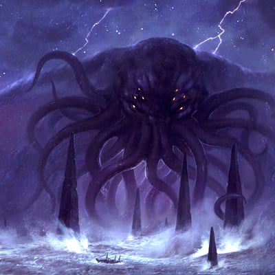 Sam lamont call of cthulhu 7th edition cover c