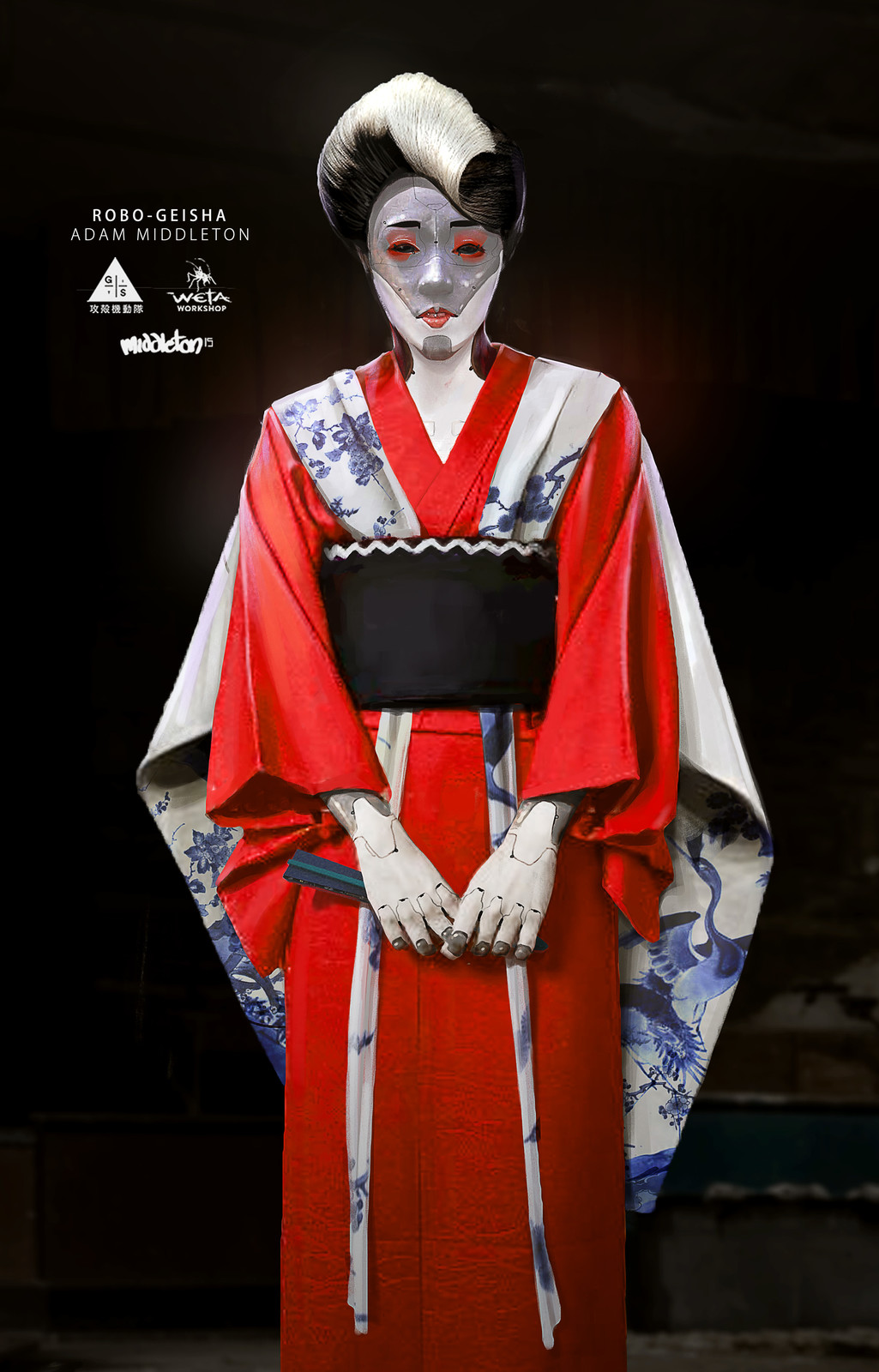 Red Robed Geisha