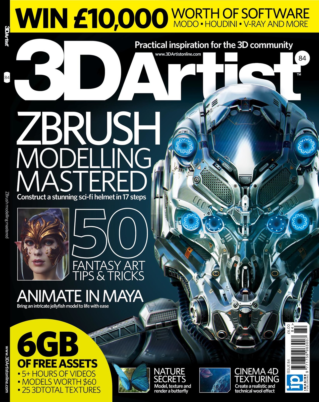 Artstation 3d Artist Issue 84 Design A Hard Surface Helmet