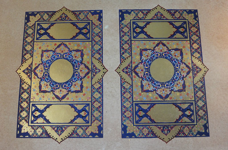 First layers of pigments
