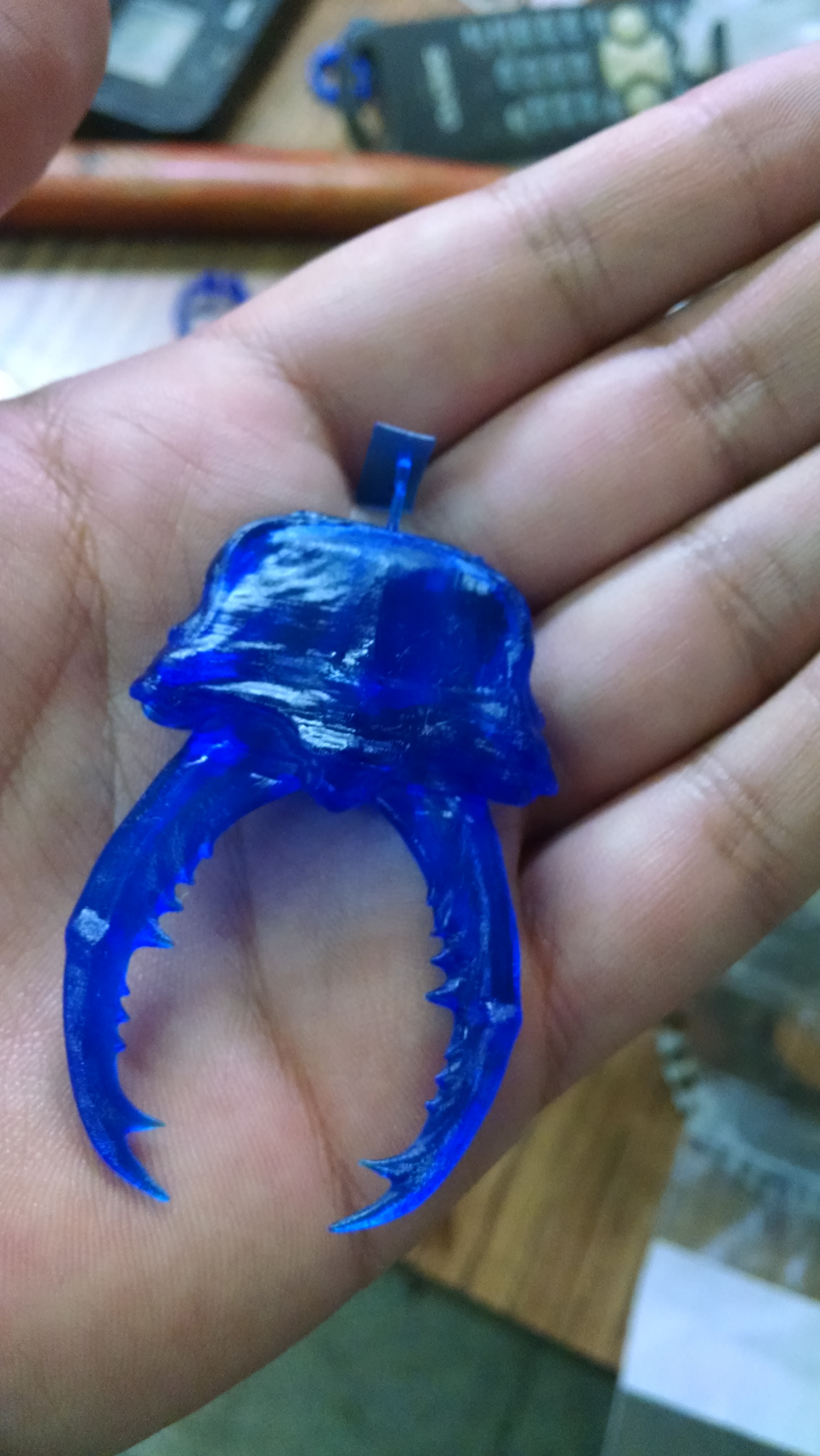 3D print in wax