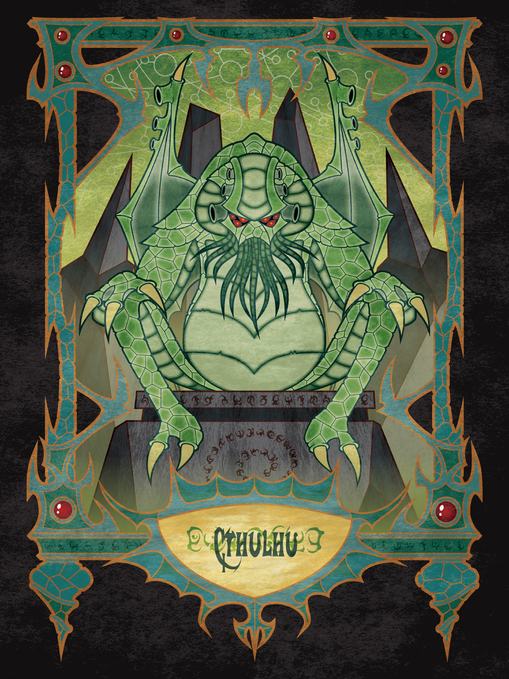 artstation lovecraftian bestiary for kids cthulhu teos ulanti kids cthulhu teos ulanti
