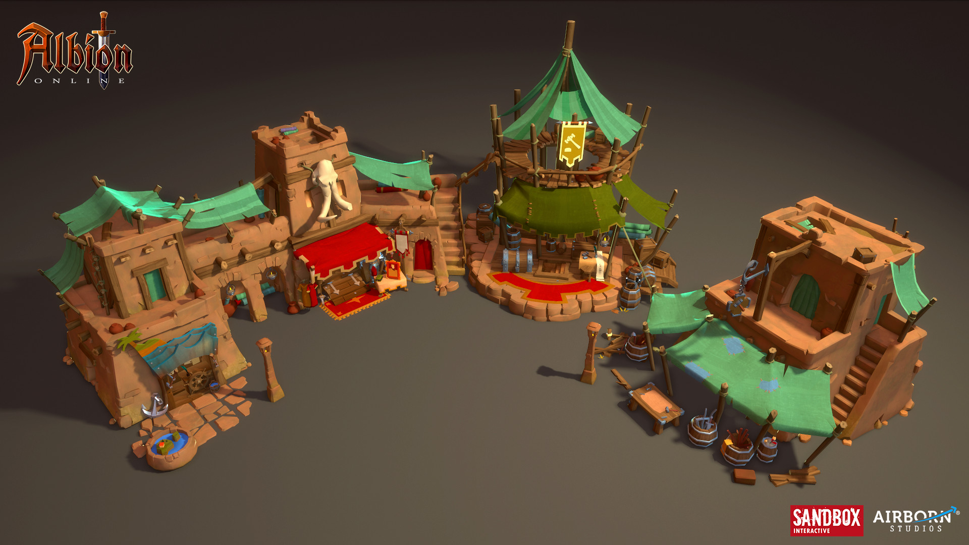 ArtStation - Albion Online : Forest 2d concepts, Dominik
