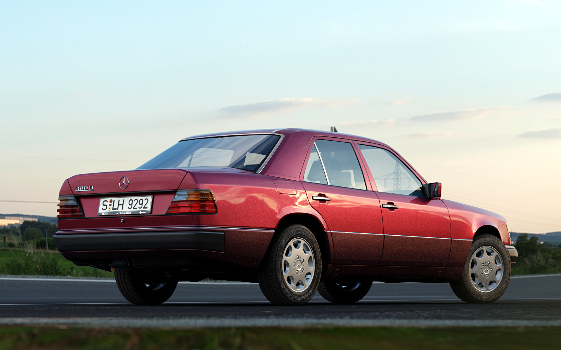 W124 масса автомобиля