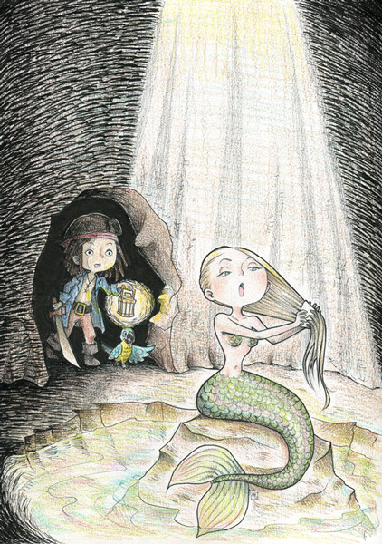 Mini Jack meets a mermaid