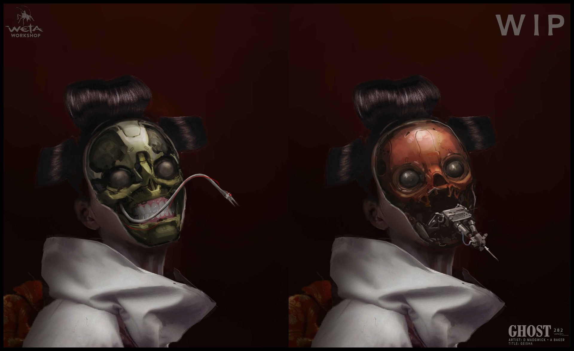Open Geisha Design - Artist: Dane Madgwick