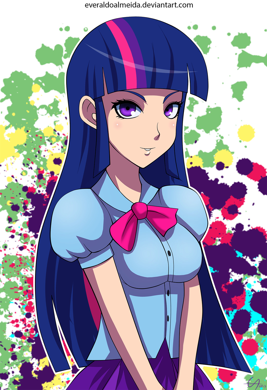 ArtStation - MLP - Human Twilight Sparkle