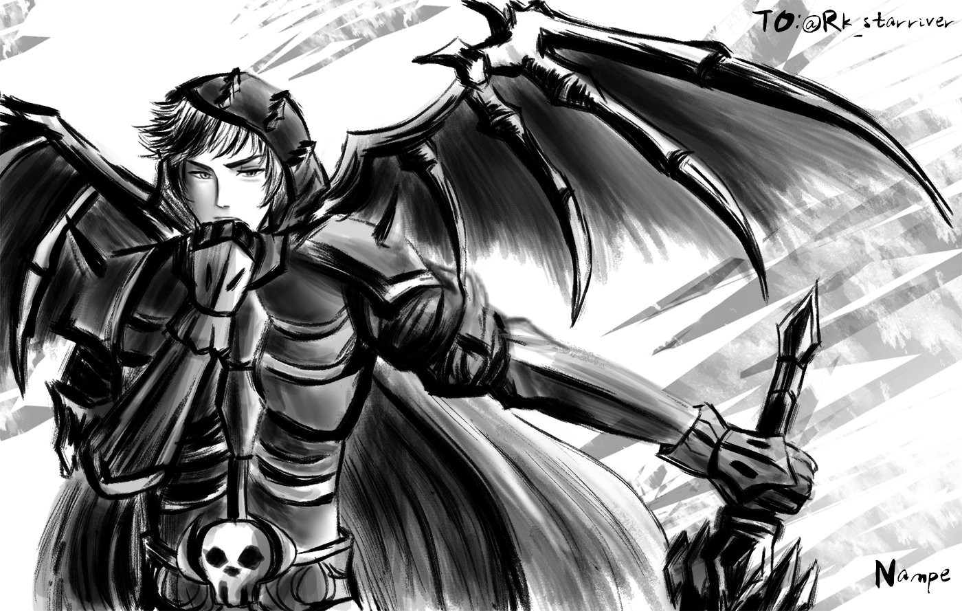 Kim Nanpe Seven Knights Chris Fanart