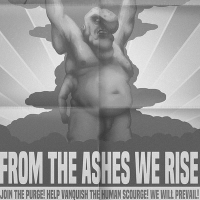 From the Ashes We Will Rise Black Block | Poster