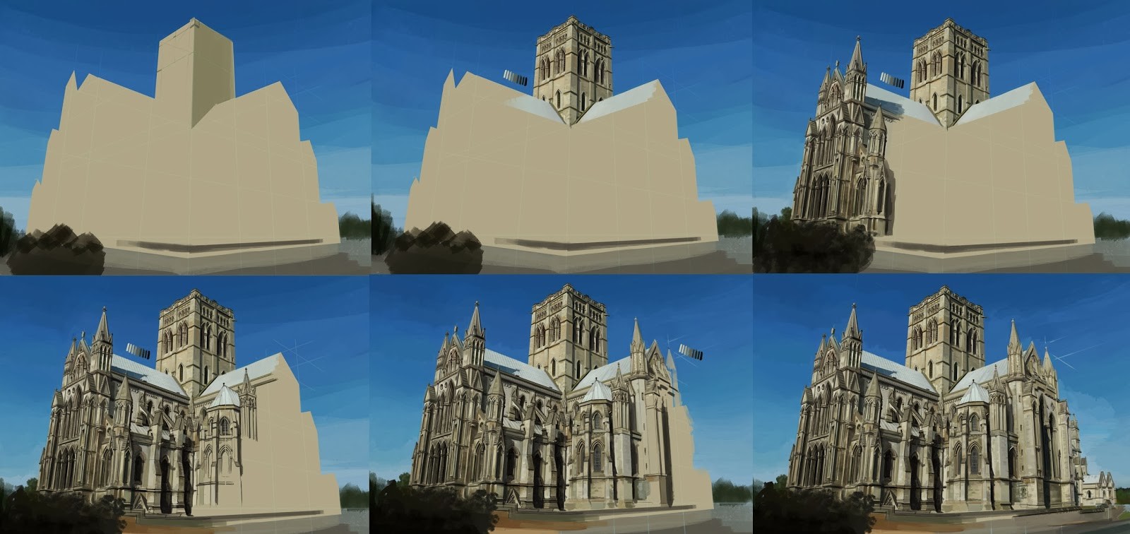 Cathedral Study breakdown
