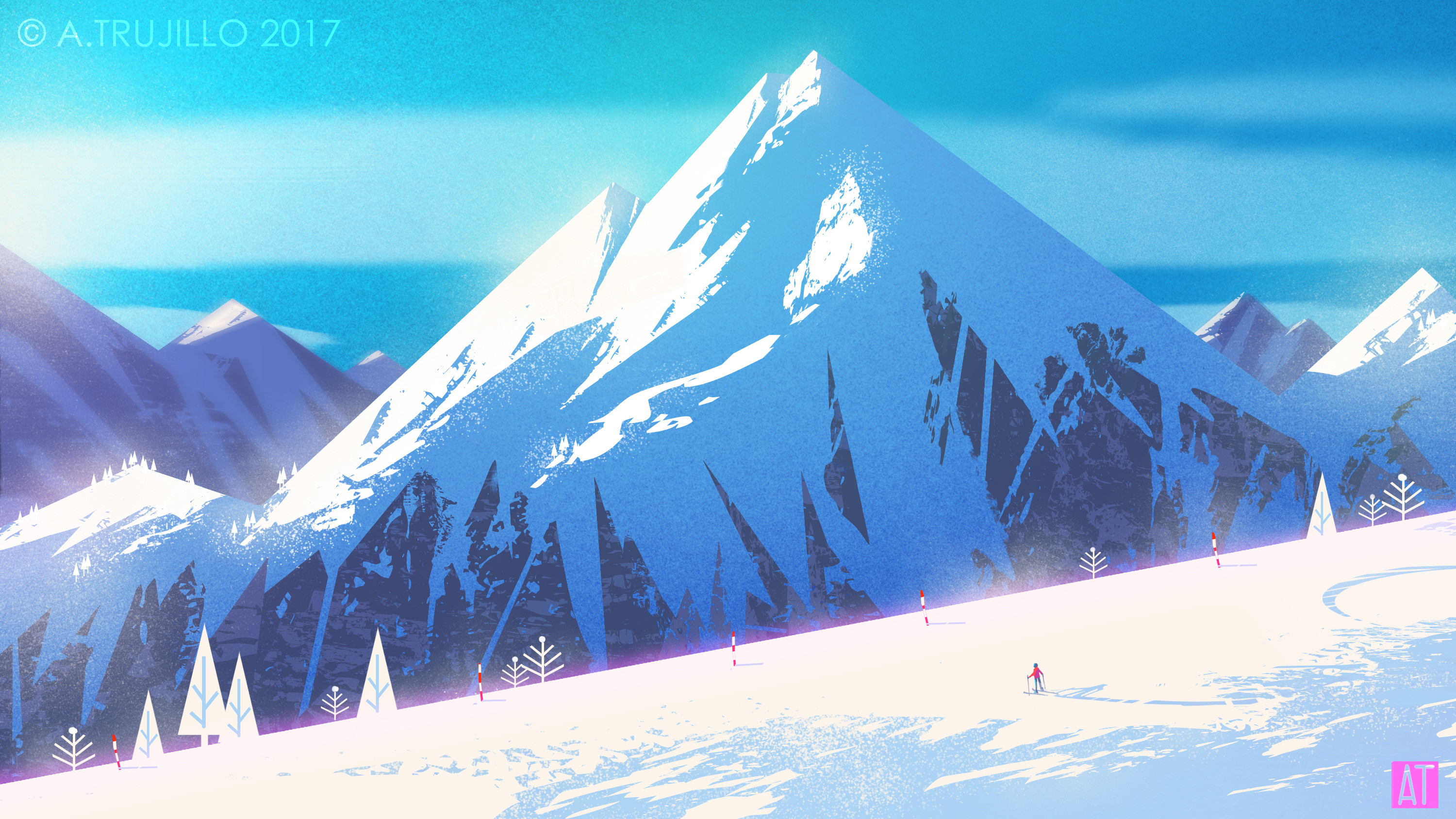 Artstation Yodeling In The Austrian Alps Tony Trujillo