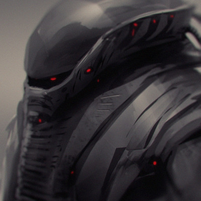 Oliver wetter alien warrior concept
