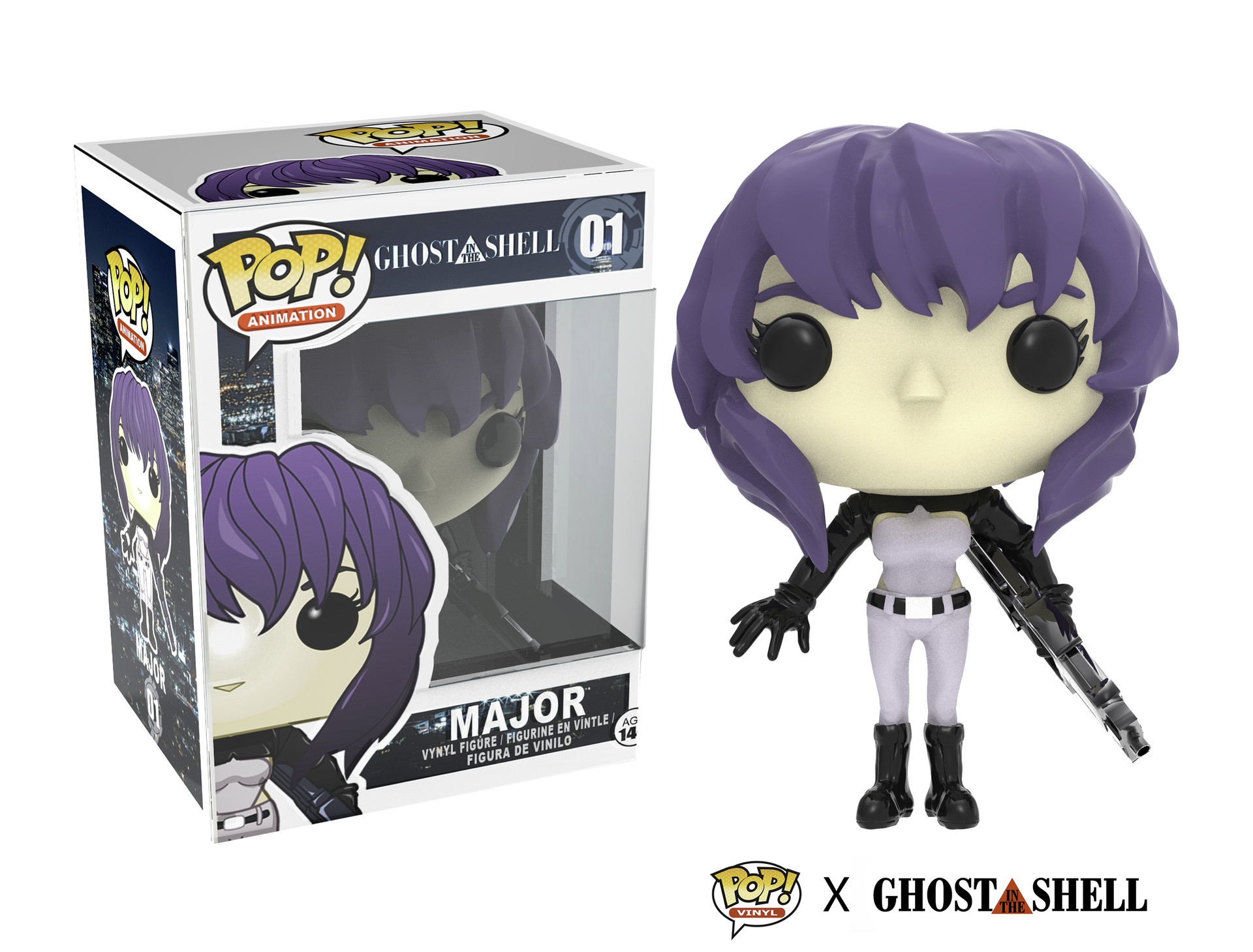 funko pop major ghost in the shell
