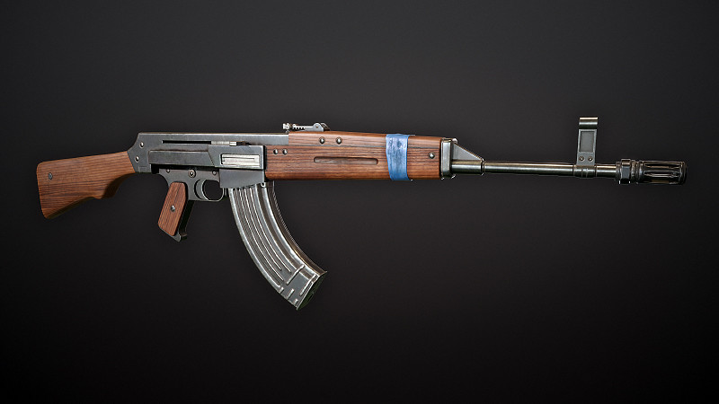 ArtStation - Kuzmischev's Assault Rifle AK-44