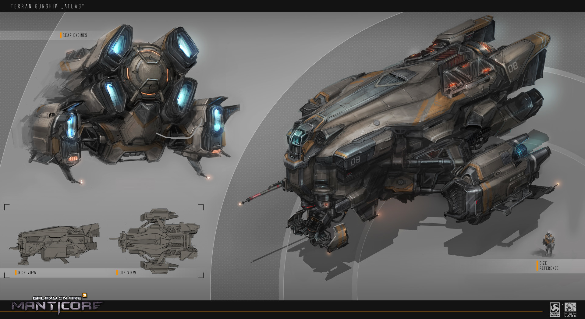 Artstation Terran Ships