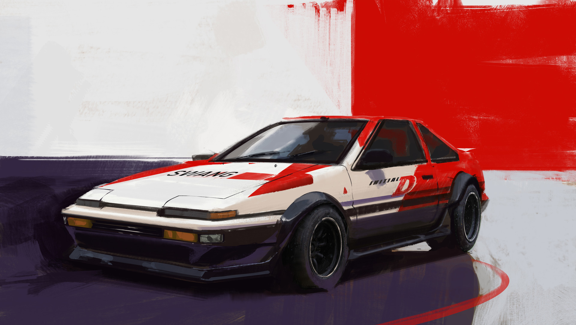 Ae86 initial d